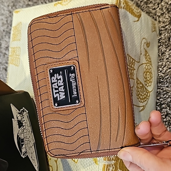 NWT Loungefly Star Wars: Lando Calrissian and Jabba the Hutt Wallet and backpack - Picture 7 of 8